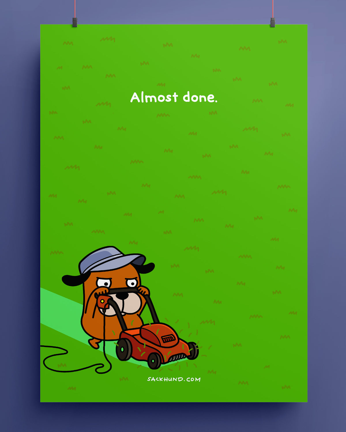 One Dog Went to Mow