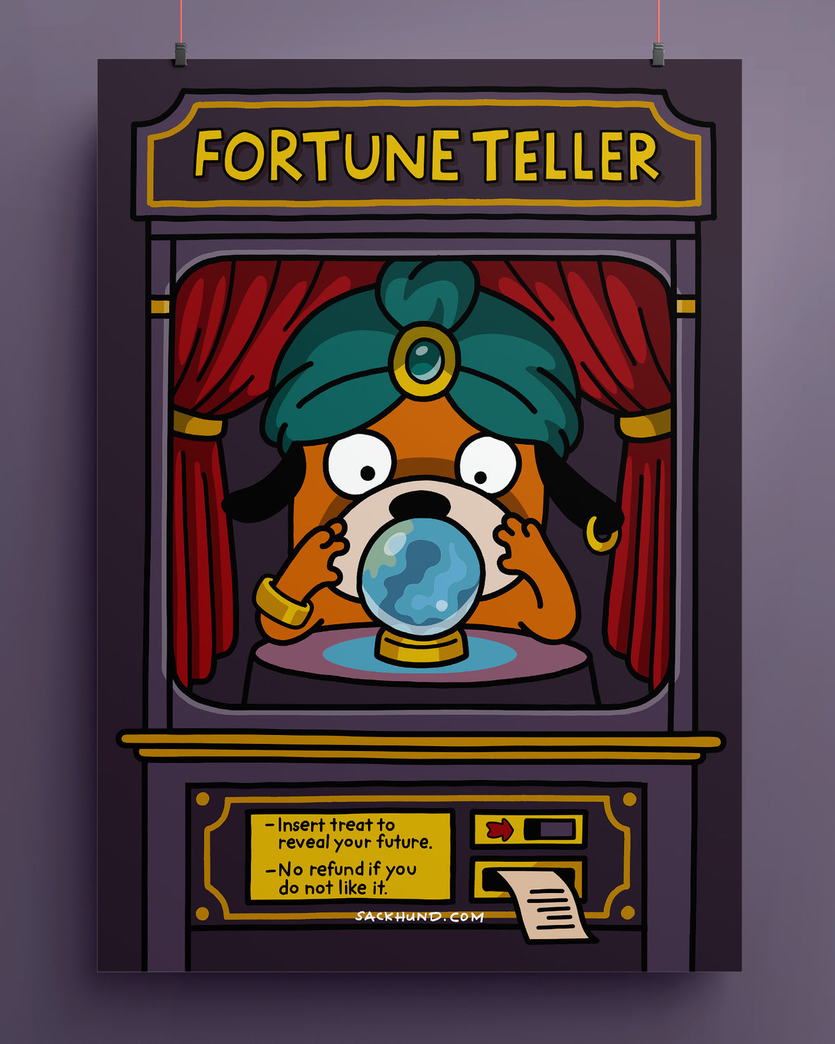 Fortune Teller (inch)