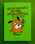 Blumen im Park