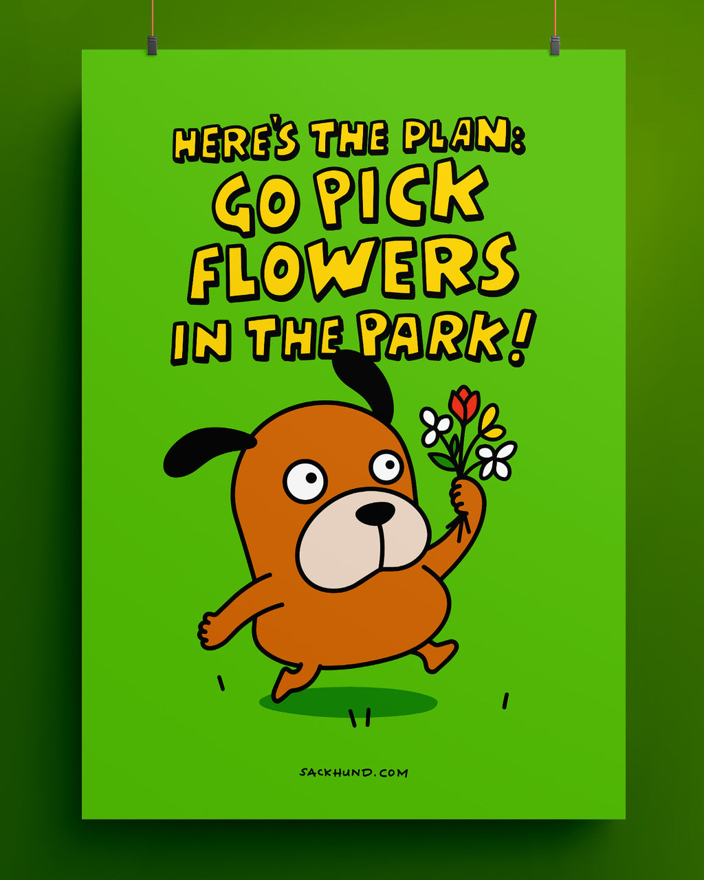 Flowers In The Park (inch)