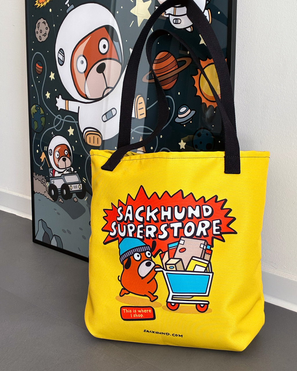 Tasche „Sackhund Superstore“